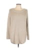 Jack by BB Dakota Metallic Tan Pullover Sweater Size L - photo 1
