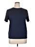 Fabletics Solid Blue Active T-Shirt Size XL - photo 1