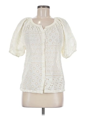 Nicole Miller Artelier Short Sleeve Blouse (view 1)