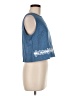 Shein 100% Polyester Blue Sleeveless Blouse Size 6 - photo 4