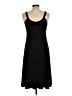 Evan Picone Solid Black Casual Dress Size 10 - photo 2