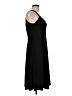 Evan Picone Solid Black Casual Dress Size 10 - photo 4