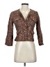 Ann Taylor LOFT Tweed Brown Blazer Size 2 - photo 1