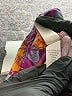Lularoe Floral Purple Leggings Size 1X (Tall & Curvy) - photo 8