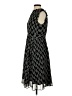 Ann Taylor 100% Polyester Stars Black Cocktail Dress Size 4 (petite) - photo 5