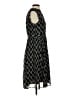 Ann Taylor 100% Polyester Stars Black Cocktail Dress Size 4 (petite) - photo 4