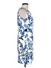 Connected Apparel Tropical Blue Casual Dress Size 10 (petite) - photo 4