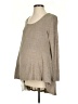 Pink Blush Tan Long Sleeve Top Size S - photo 1