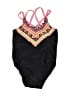 Circo Graphic Black One Piece Swimsuit Size 2T - photo 1