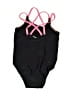 Circo Graphic Black One Piece Swimsuit Size 2T - photo 2