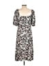 BCBGMAXAZRIA Print Black Cocktail Dress Size 12 - photo 2