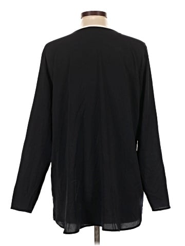 Ann Taylor Factory Long Sleeve Blouse (view 2)