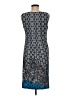 Perceptions Paisley Blue Casual Dress Size 8 - photo 2