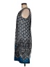 Perceptions Paisley Blue Casual Dress Size 8 - photo 5