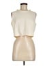 Unbranded 100% Polyester Ivory Sleeveless Blouse Size M - photo 1