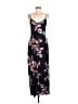 ALLSAINTS 100% Polyester Floral Black Casual Dress Size 6 - photo 1