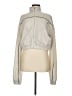 Reebok 100% Polyester Ivory Track Jacket Size M - photo 1