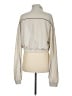 Reebok 100% Polyester Ivory Track Jacket Size M - photo 2