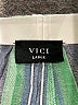 VICI Stripes Blue Casual Pants Size L - photo 4