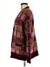 RE/DONE Plaid Burgundy Cardigan Size M - photo 5