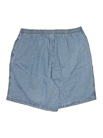 Woman Within Denim Shorts (view 2)