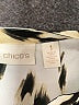 Chico's 100% Polyester Animal Print Ivory Long Sleeve Blouse Size Med (1) - photo 7