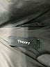 Theory 100% Polyester Solid Black Jacket Size L - photo 6