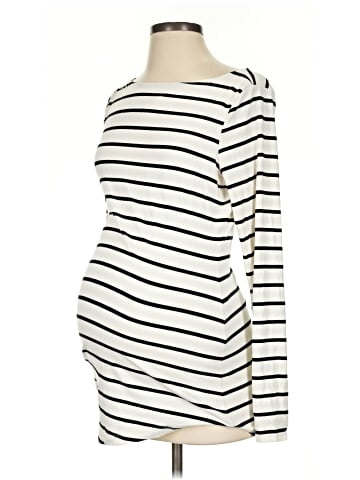 A Pea in the Pod Long Sleeve Top (view 1)