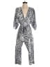 AaKaa Paisley Gray Jumpsuit Size XS - photo 1