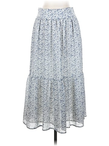 Madewell Tiered Peasant Midi Skirt in Climbing Floral (view 1)