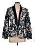 LC Lauren Conrad 100% Polyester Floral Teal Blazer Size 10 - photo 1