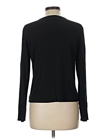 Eileen Fisher Long Sleeve Silk Top (view 2)