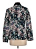 LC Lauren Conrad 100% Polyester Floral Teal Blazer Size 10 - photo 2