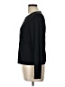 Eileen Fisher 100% Silk Black Long Sleeve Silk Top Size L - photo 5