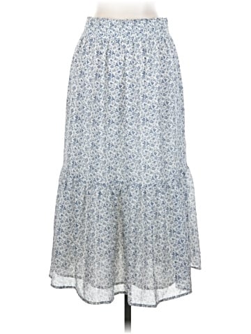 Madewell Tiered Peasant Midi Skirt in Climbing Floral (view 2)