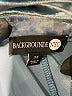 BACKGROUNDE NYC Metallic Silver Long Sleeve Blouse Size M - photo 7
