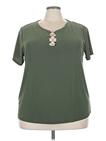Notations Short Sleeve Blouse (view 1)