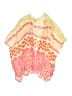 Echo Yellow Pink Swimsuit Cover Up One size - photo 2