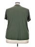 Notations Green Short Sleeve Blouse Size 3X - photo 2