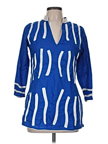Gretchen Scott Designs 3/4 Sleeve Blouse (view 1)