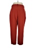 A New Day Solid Red Casual Pants Size 14 - photo 2
