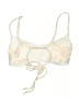 Hollister 100% Polyester Ivory Swimsuit Top Size XS - photo 2
