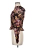 Express 100% Polyester Brown 3/4 Sleeve Blouse Size M - photo 5