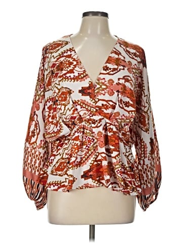 Entro 3/4 Sleeve Blouse (view 1)