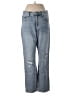 On Twelfth 100% Cotton Hearts Blue Jeans Size 28 waist - photo 1