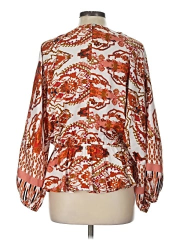 Entro 3/4 Sleeve Blouse (view 2)