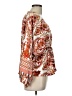 Entro Orange 3/4 Sleeve Blouse Size L - photo 4