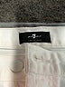 7 For All Mankind 100% Cotton Solid White Shorts Size 32 waist - photo 3