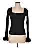 Sleeper 100% Recycled Polyester Black Long Sleeve Top Size L - photo 1