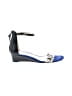 Cole Haan Color Block Blue Wedges Size 8 - photo 1